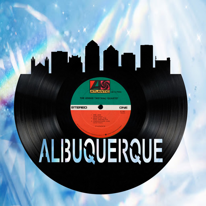 Albuquerque New Mexico Laser Cut Vinyl Record artist representation