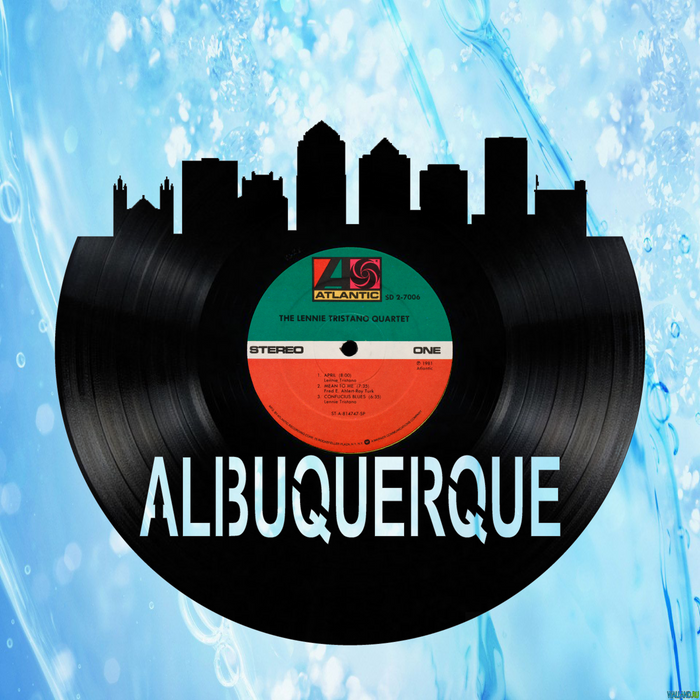 Albuquerque New Mexico Laser Cut Vinyl Record artist representation