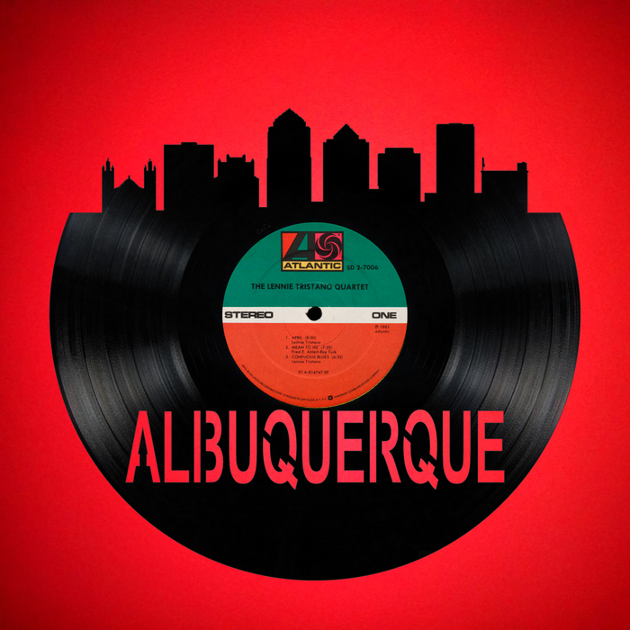 Albuquerque New Mexico Laser Cut Vinyl Record artist representation