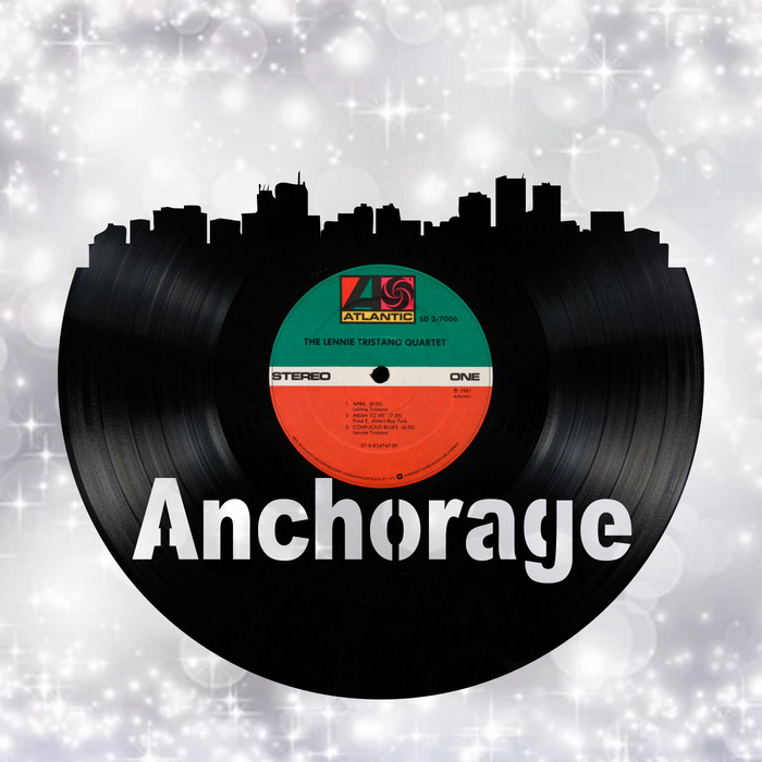 Anchorage  Laser Cut Vinyl Record artist representation