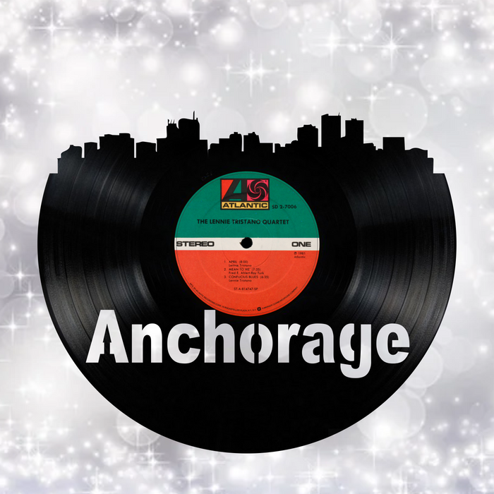 Anchorage Laser Cut Vinyl Record artist representation