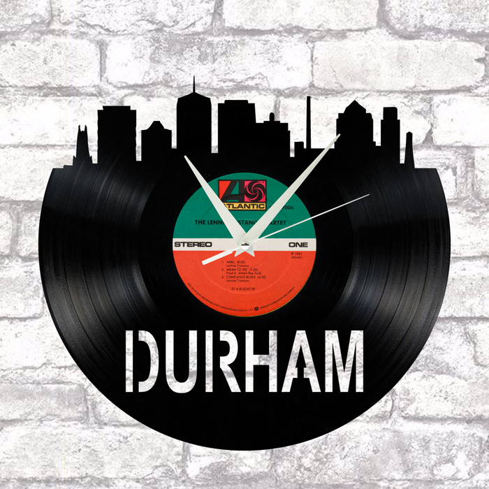 Durham North Carolina Laser Cut Vinyl Record artist representation