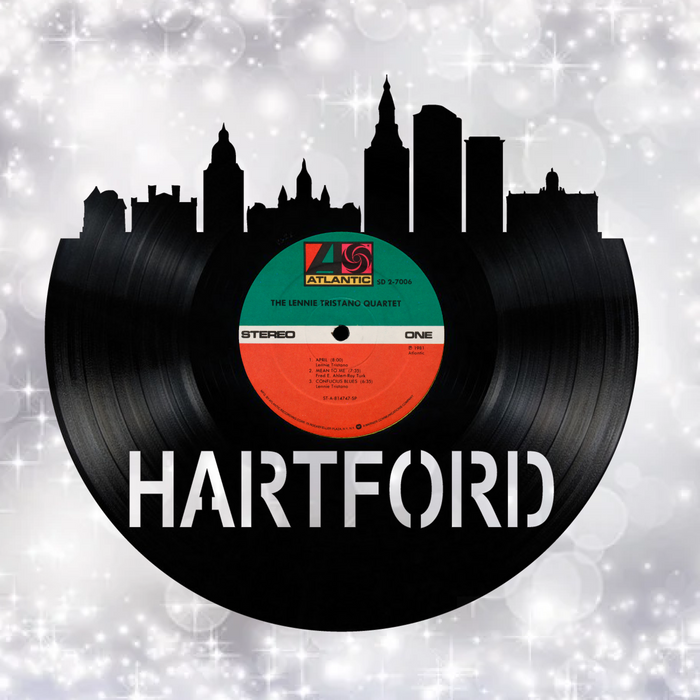 Hartford Laser Cut Vinyl Record artist representation