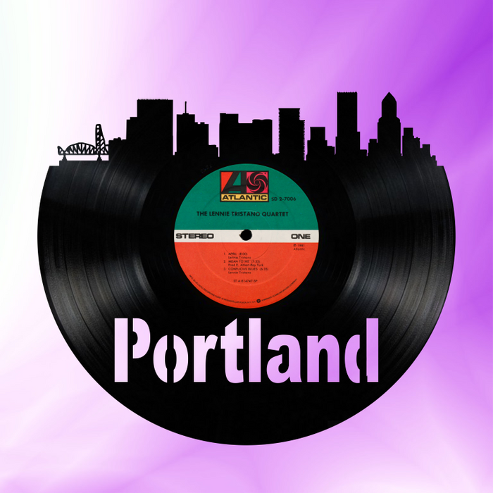 Portland-1 Laser Cut Vinyl Record artist representation