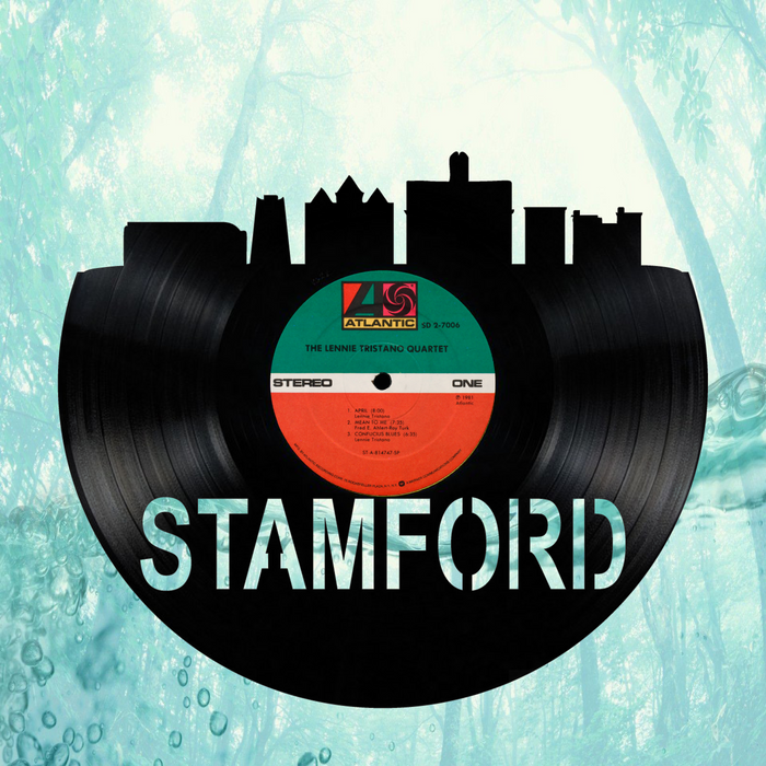 Stamford Laser Cut Vinyl Record artist representation