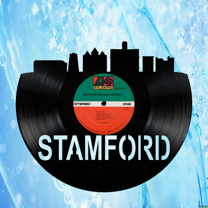 Stamford Laser Cut Vinyl Record artist representation