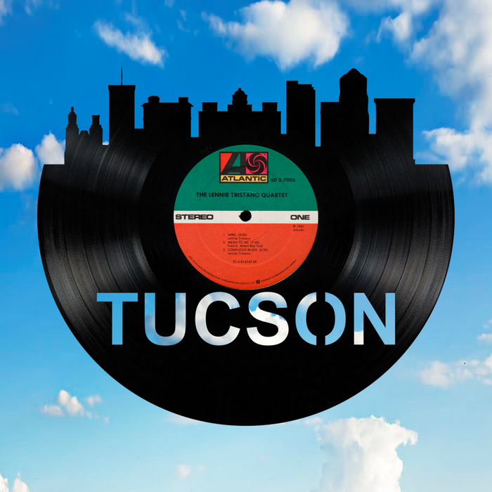 TUCSON Laser Cut Vinyl Record artist representation