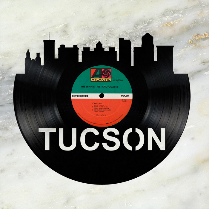 TUCSON Laser Cut Vinyl Record artist representation