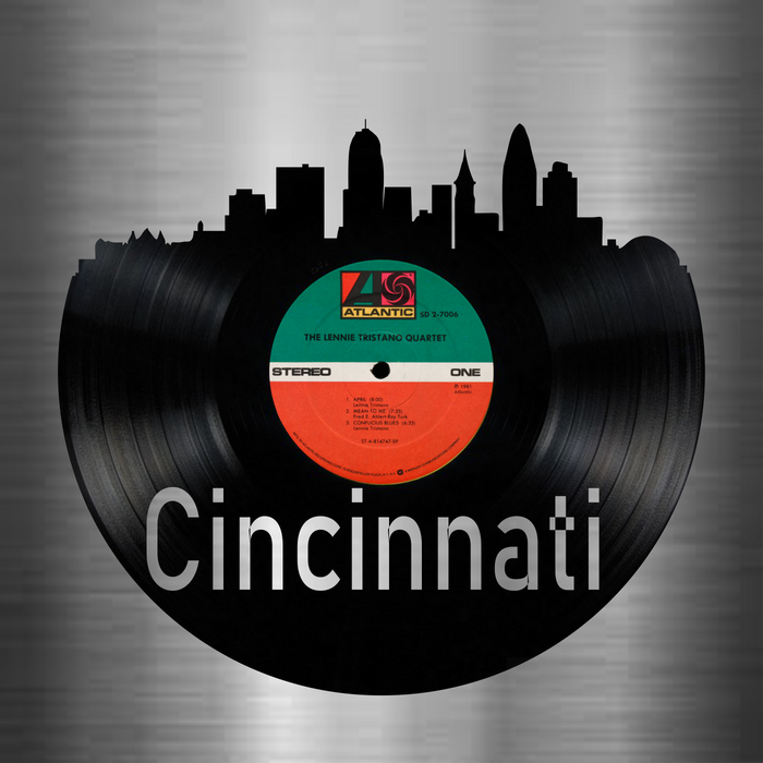 Cincinnati Laser Cut Vinyl Record artist representation
