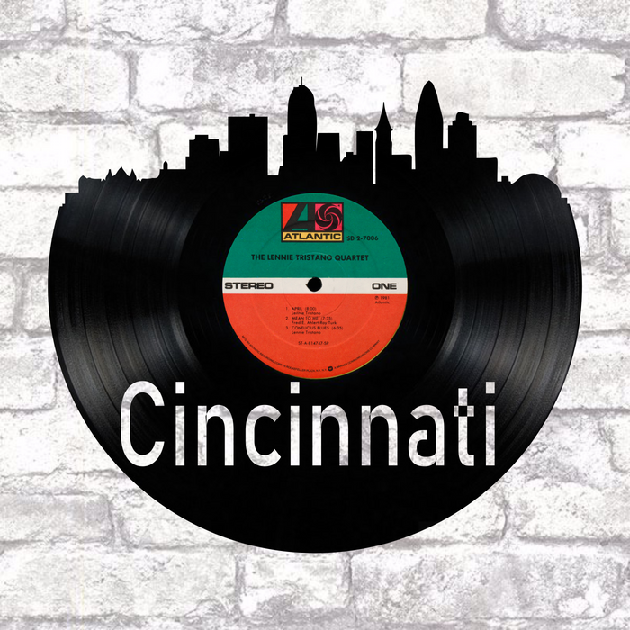 Cincinnati Laser Cut Vinyl Record artist representation