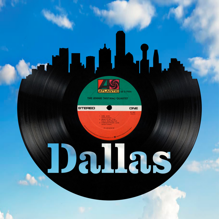 Dallas Laser Cut Vinyl Record artist representation