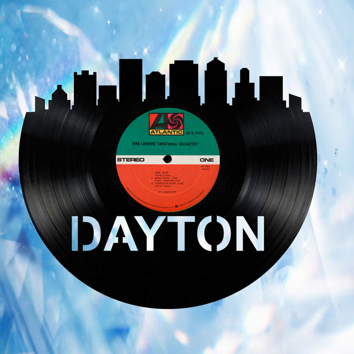Dayton Ohio Laser Cut Vinyl Record artist representation