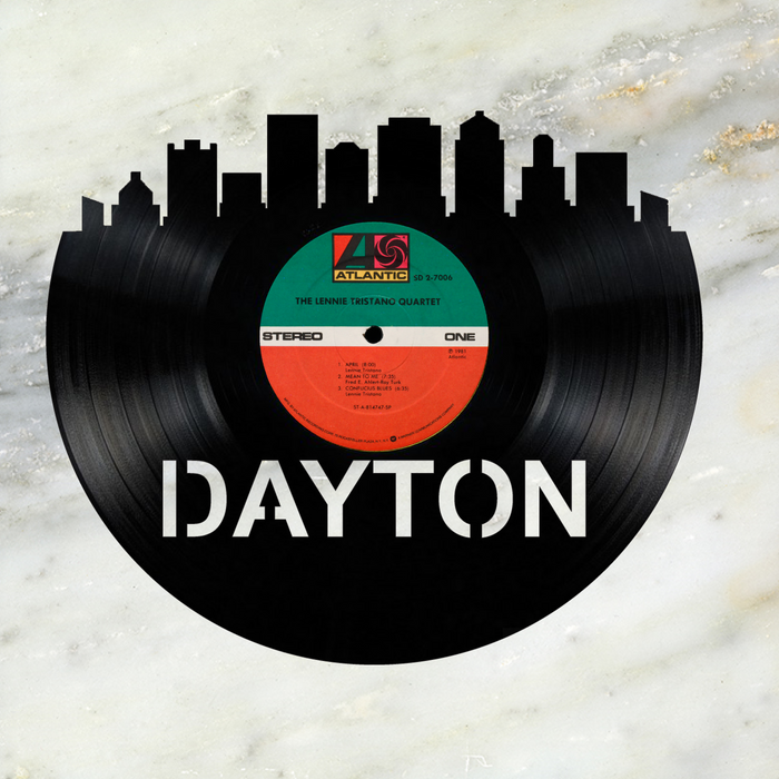 Dayton Ohio Laser Cut Vinyl Record artist representation