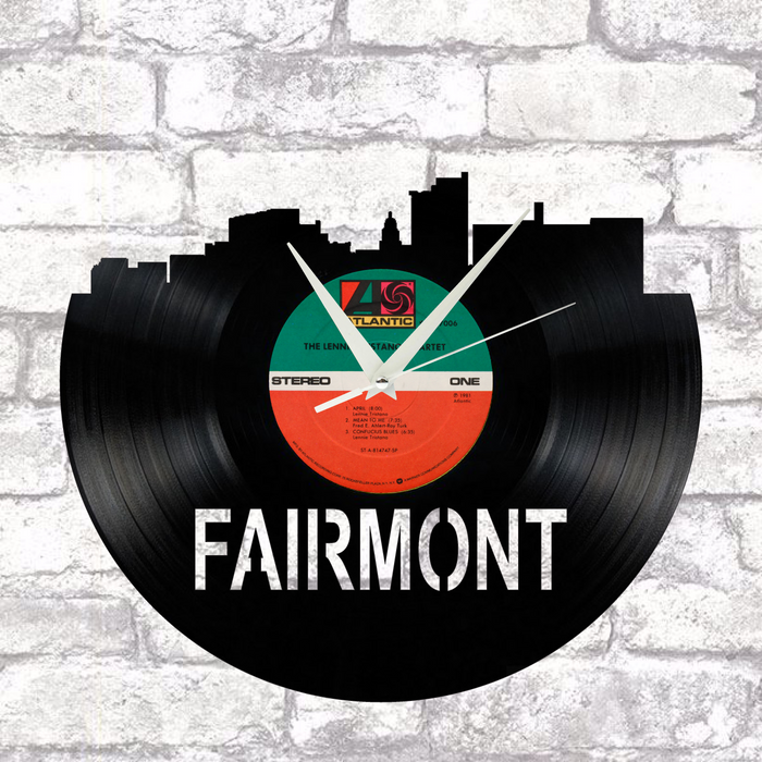 Fairmont West Virginia Laser Cut Vinyl Record artist representation