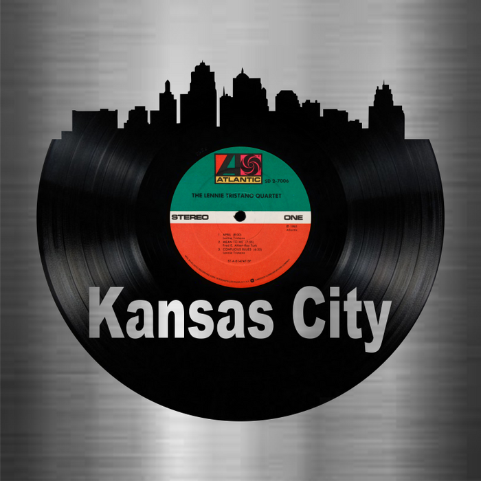kanasa city Laser Cut Vinyl Record artist representation