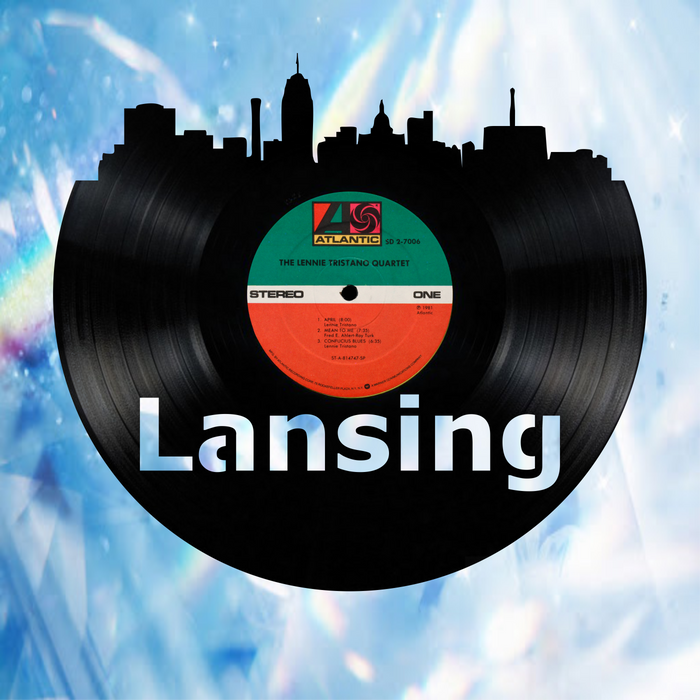 Lansing Laser Cut Vinyl Record artist representation