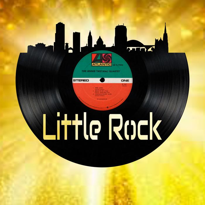 Little Rock Laser Cut Vinyl Record artist representation