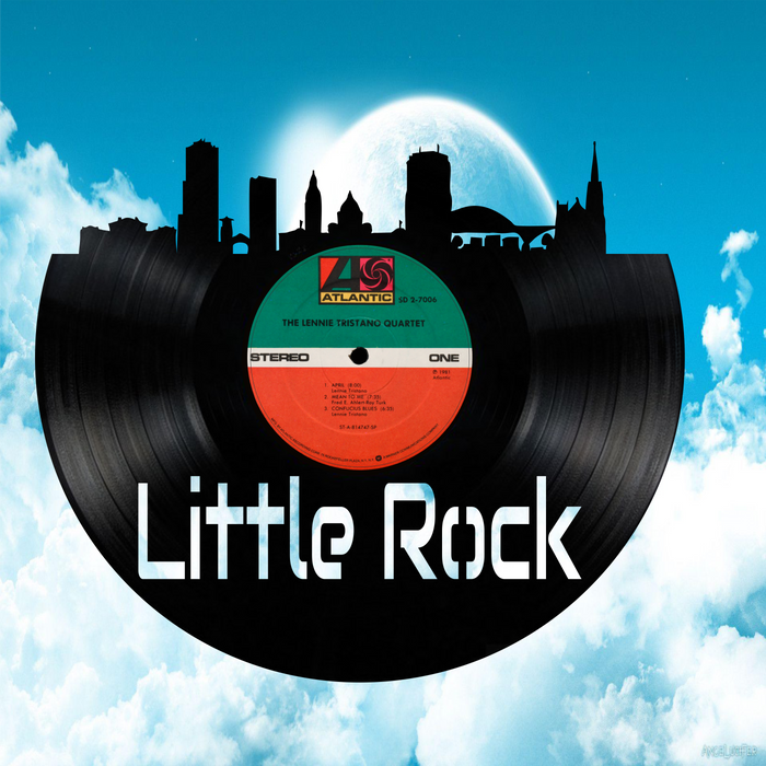 Little Rock  Laser Cut Vinyl Record artist representation