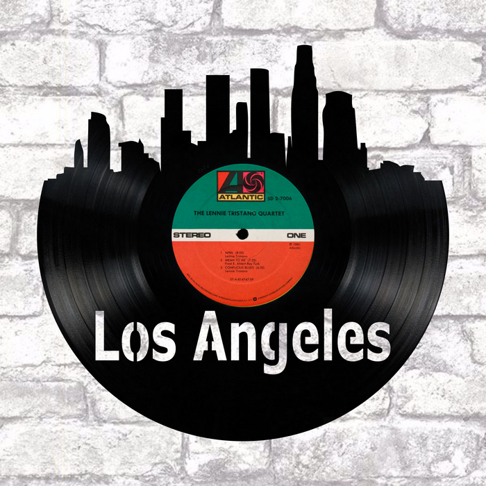 Los Angeles Laser Cut Vinyl Record artist representation