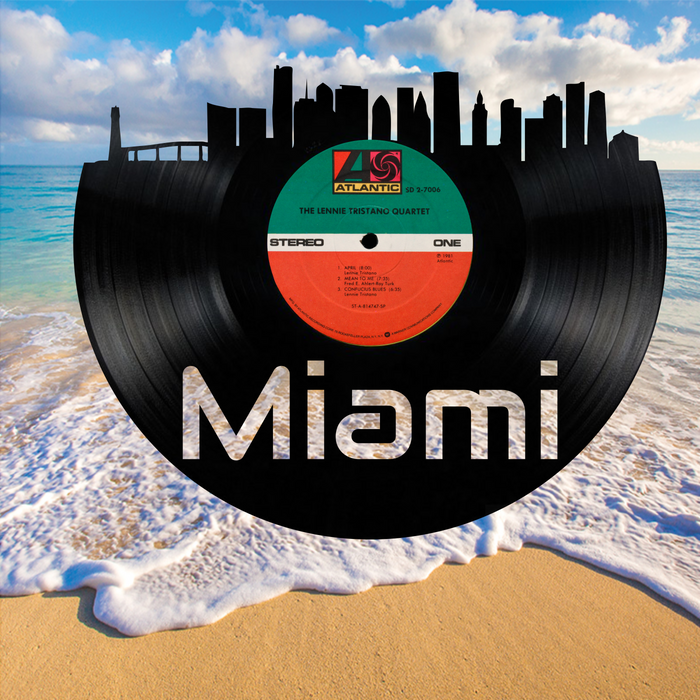 Miami Laser Cut Vinyl Record artist representation