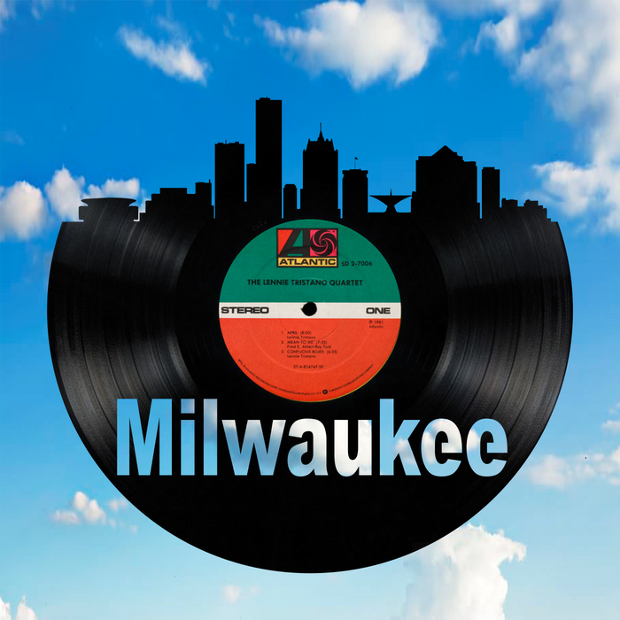 Milwaukee Laser Cut Vinyl Record artist representation