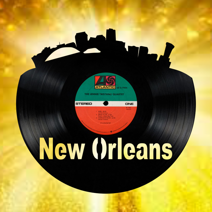 new orleans Laser Cut Vinyl Record artist representation