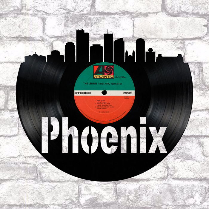 Phoenix Laser Cut Vinyl Record artist representation