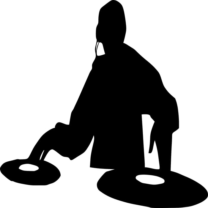 DJ-2 Laser Cut Vinyl Record artist representation
