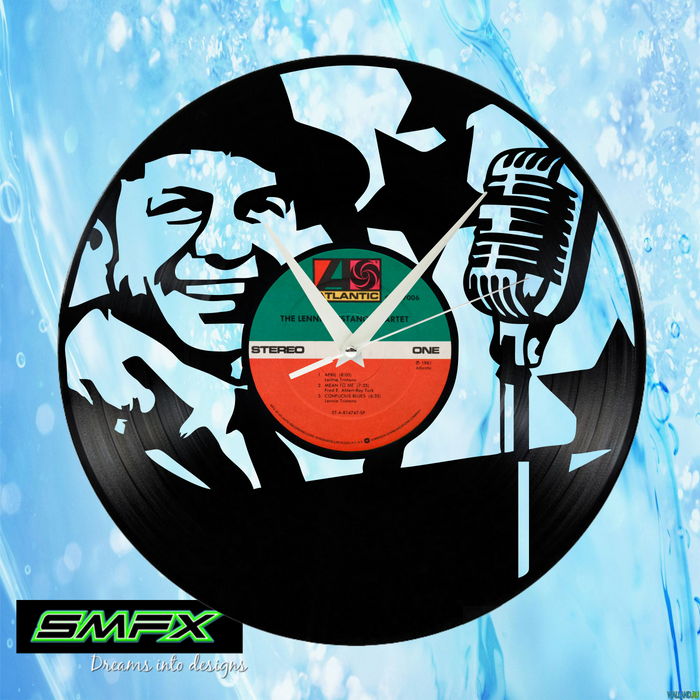 FRANK SINATRA Laser Cut Vinyl Record artist representation or vinyl clock