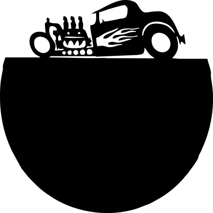 HOTROD-1 Laser Cut Vinyl Record artist representation