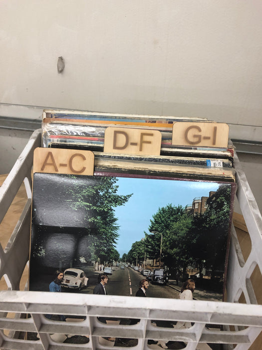 Record dividers A-Z to sort your collection set of 9