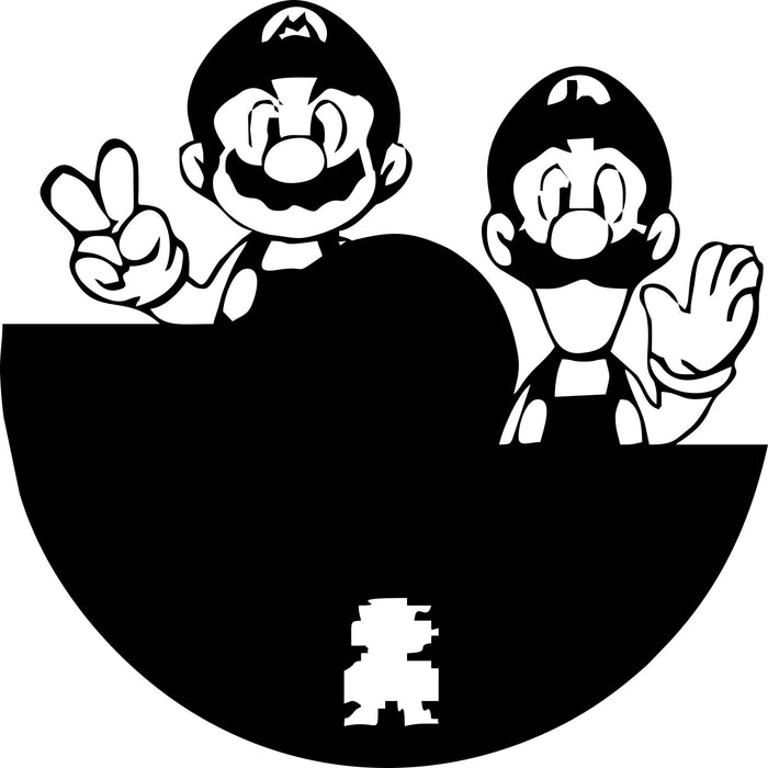 MARIO-2 Laser Cut Vinyl Record artist representation