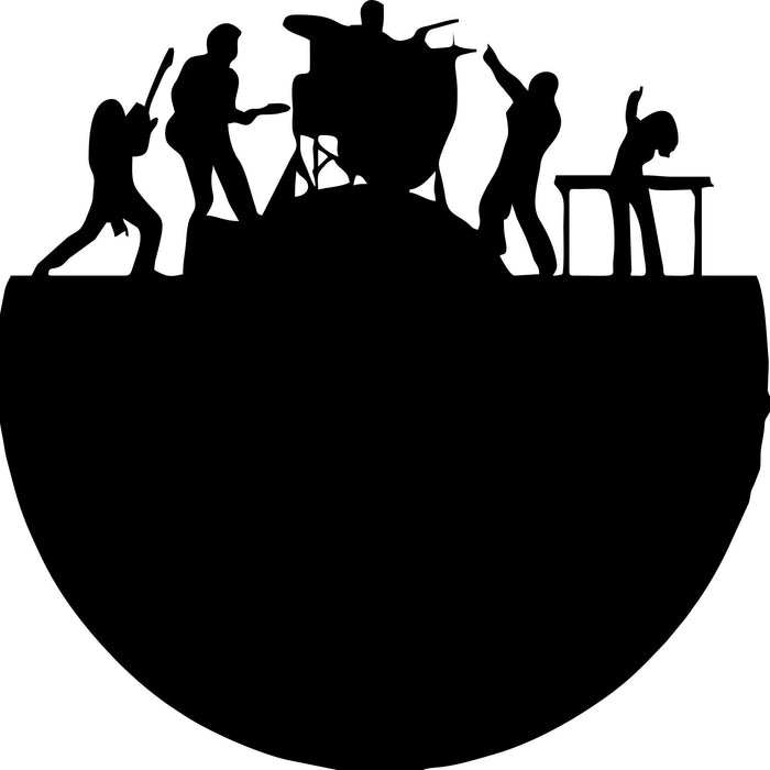 ROCK-1 Laser Cut Vinyl Record artist representation
