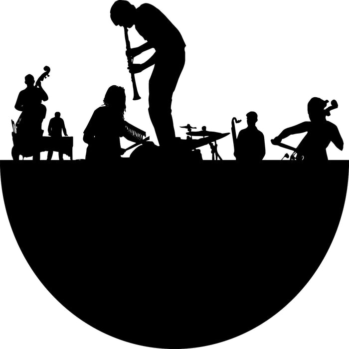 band-1 Laser Cut Vinyl Record artist representation