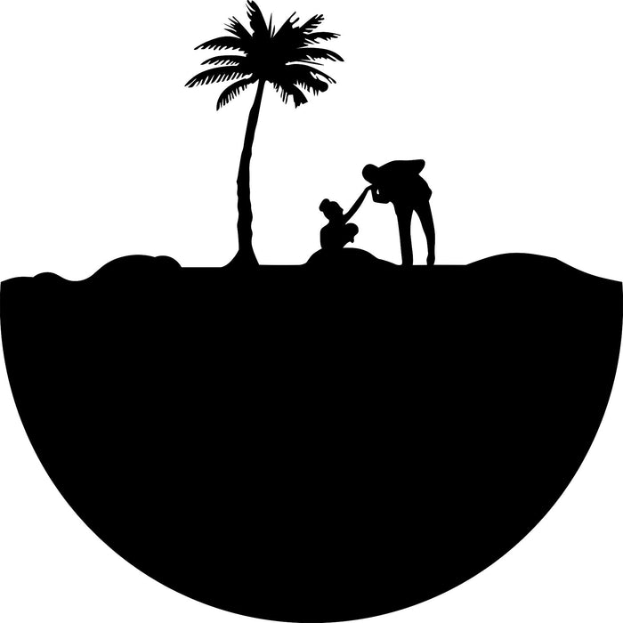 beach Laser Cut Vinyl Record artist representation 2