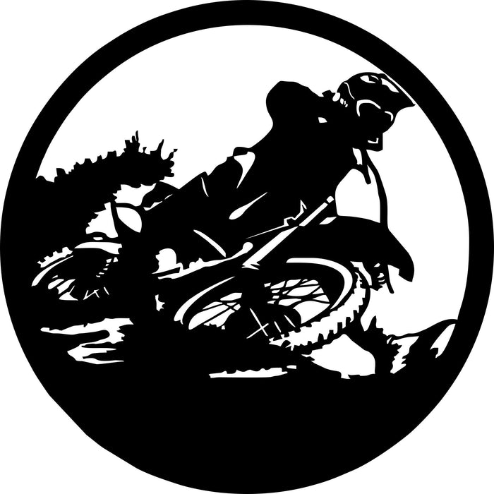 dirt bike-1 Laser Cut Vinyl Record artist representation