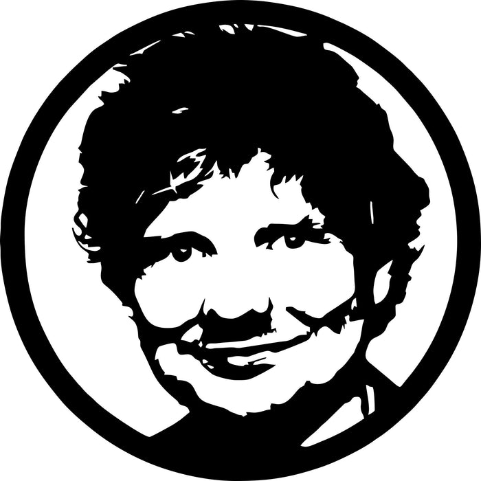 ed sheeran-1 Laser Cut Vinyl Record artist representation