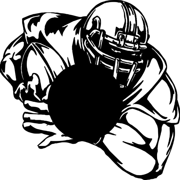 football-2 Laser Cut Vinyl Record artist representation