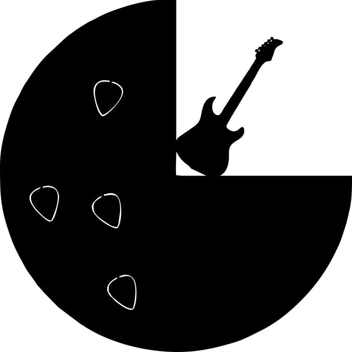 guitars-3 Laser Cut Vinyl Record artist representation