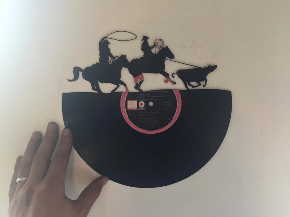 cowboy western Laser Cut Vinyl Record artist representation 3