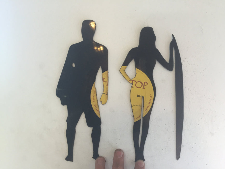 surfer Laser Cut Vinyl Record artist representation 2