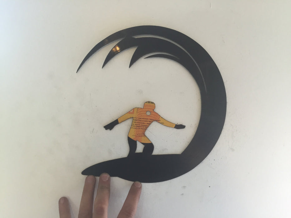 surfer Laser Cut Vinyl Record artist representation 5