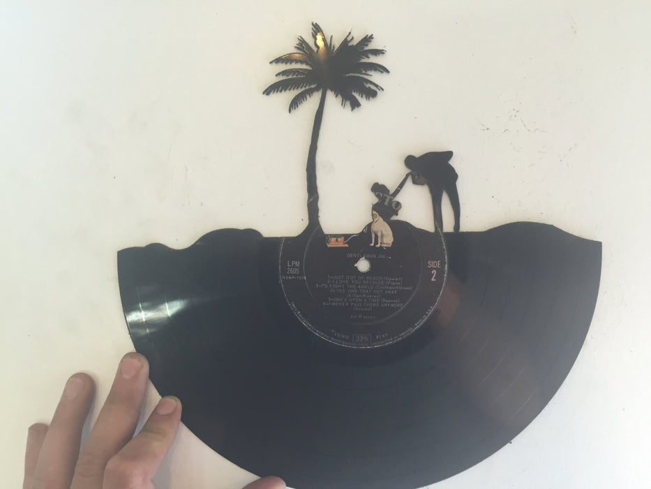 beach Laser Cut Vinyl Record artist representation 2