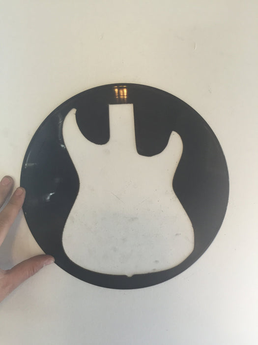 guitar rock Laser Cut Vinyl Record artist representation 1-1