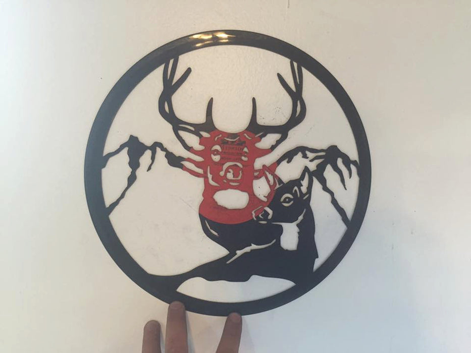 deer and doe hunting vinyl Laser Cut Vinyl Record artist representation
