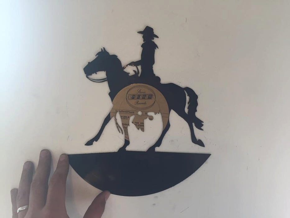 cowboy western Laser Cut Vinyl Record artist representation 4