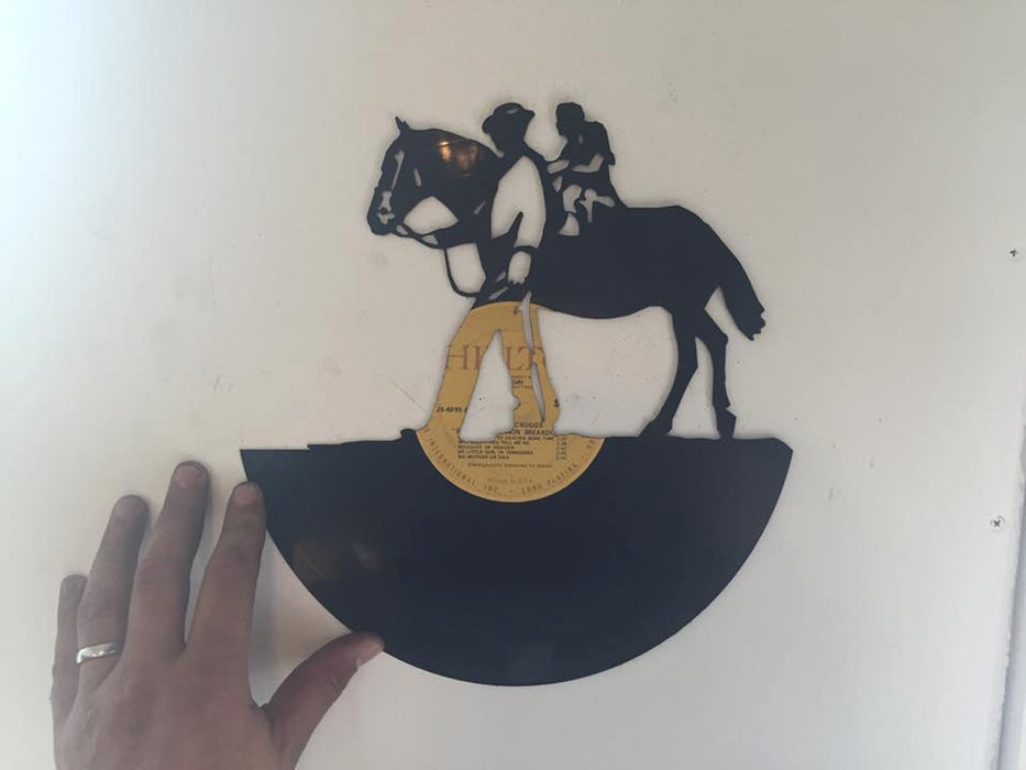 cowboy western Laser Cut Vinyl Record artist representation 1
