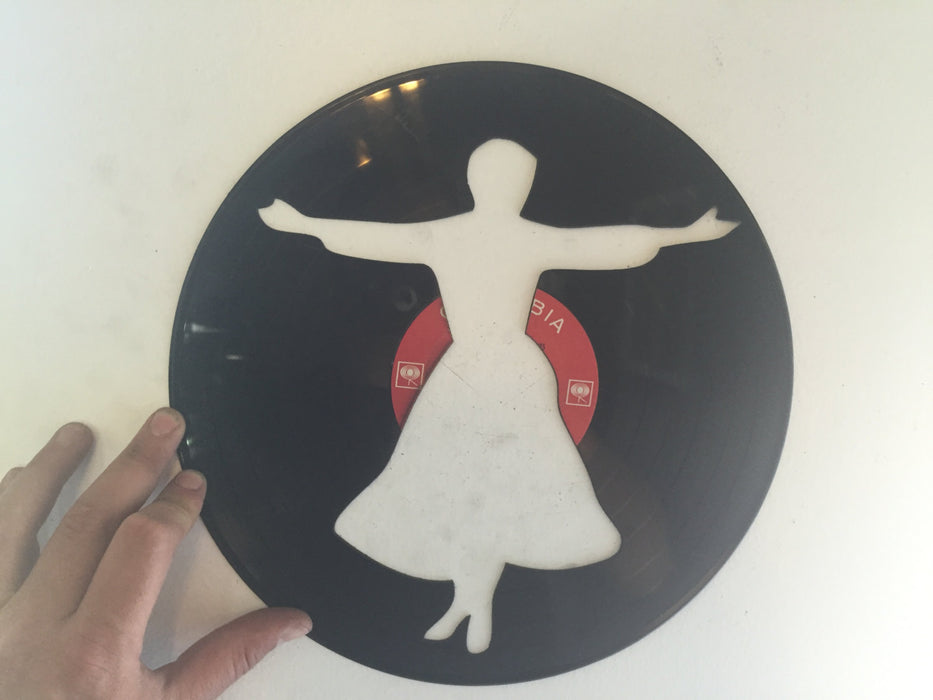 sound of music Laser Cut Vinyl Record artist representation