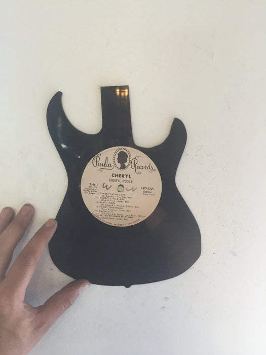 guitar rock Laser Cut Vinyl Record artist representation 1