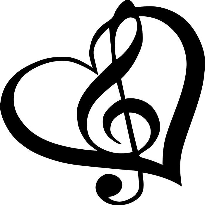 music notes-5 Laser Cut Vinyl Record artist representation